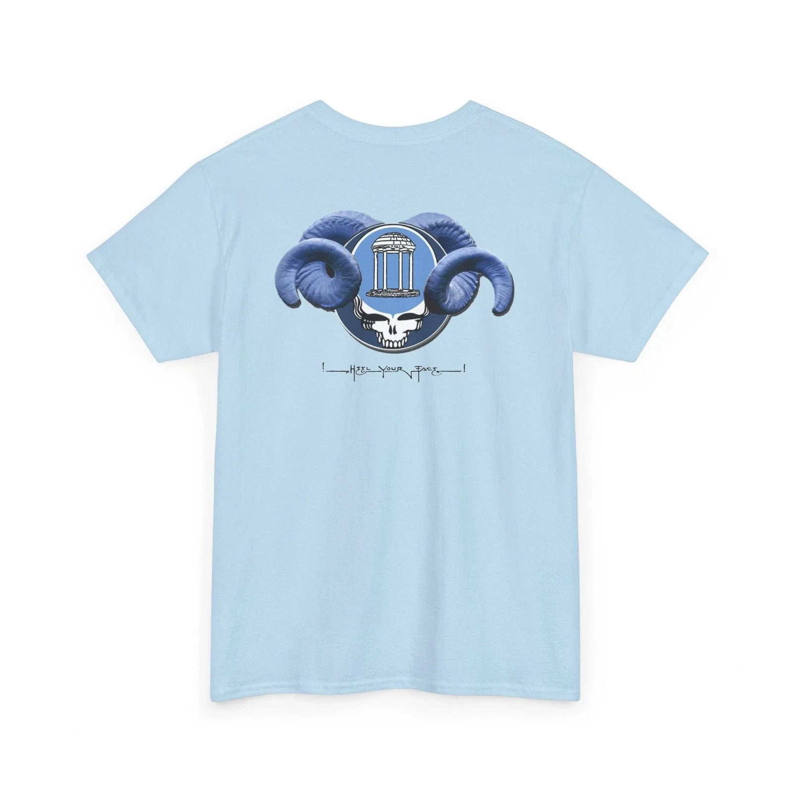 Grateful Dead Stealie Heel Your Face UNC Chapel Hill - Adult & Kids T-Shirts, Sweatshirts & Hoodies apparel design preview 1