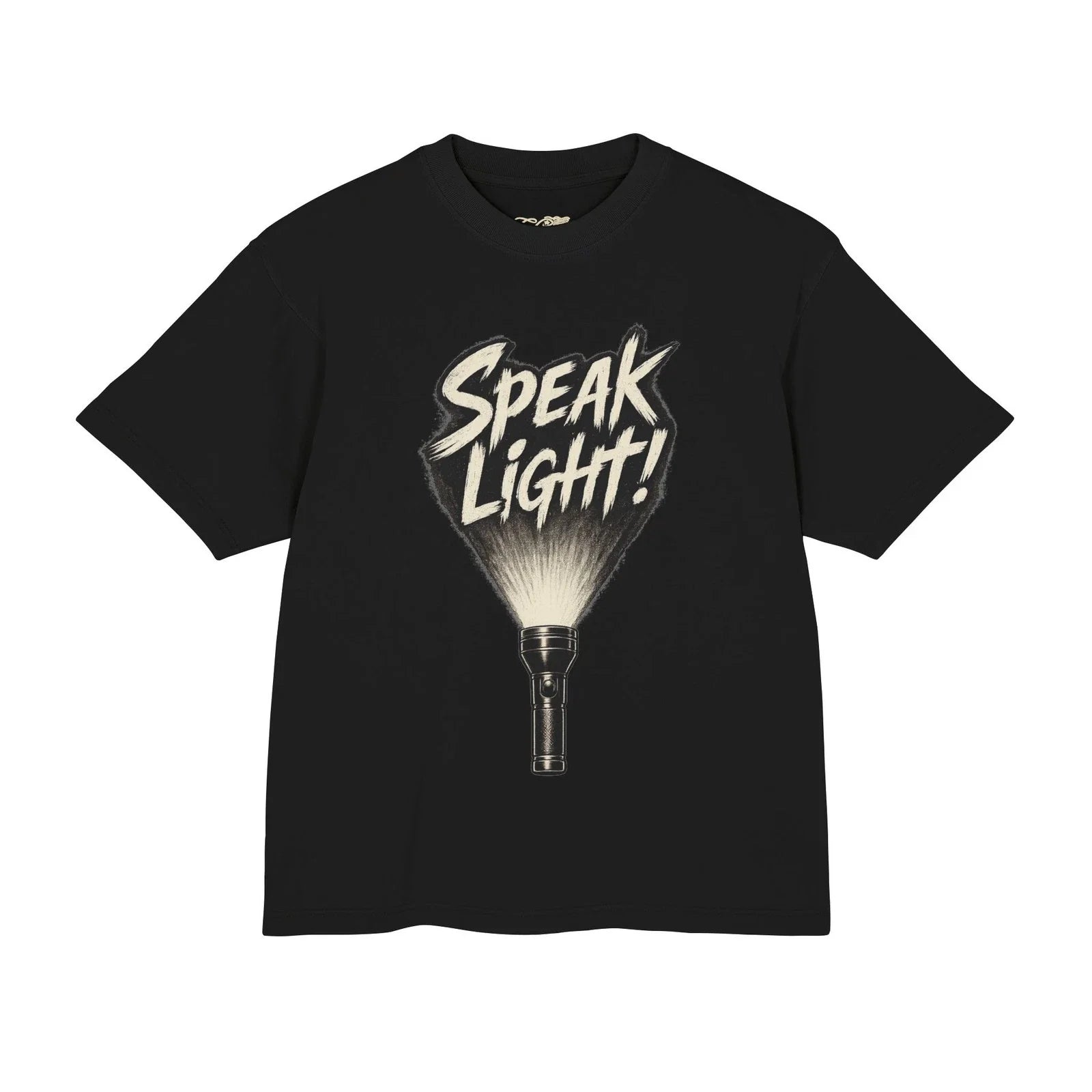 Speak Light Flashlight Graphic Christian Scripture - Adult & Kids T-Shirts, Sweatshirts & Hoodies apparel design preview 1