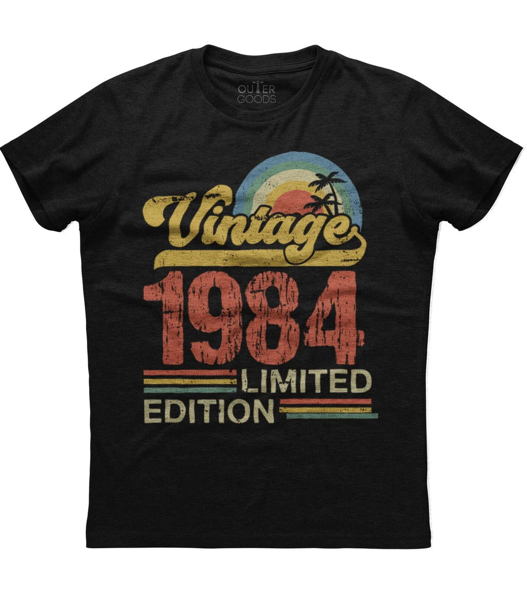 Birthday Gift Classic Old Vintage 1984 Limited - Adult & Kids T-Shirts, Sweatshirts & Hoodies apparel design preview 1