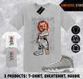 Matching AJ 9 Cool Grey To Match Sneaker Sneakerhead - Adult & Kids T-Shirts, Sweatshirts & Hoodies apparel design preview 1