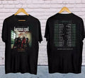 NEW Lacuna Coil The Sleepless Empire Tour 2026 North - Adult & Kids T-Shirts, Sweatshirts & Hoodies apparel design preview 1