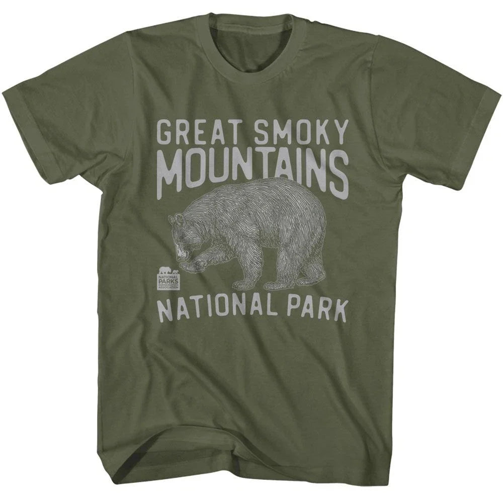 Great Smokey Mountains National Park 1940 Parks - Adult & Kids T-Shirts, Sweatshirts & Hoodies apparel design preview 1