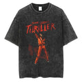 Michael Jackson Washed Cotton Unisex Graphic Print MJ - Adult & Kids T-Shirts, Sweatshirts & Hoodies apparel design preview 1
