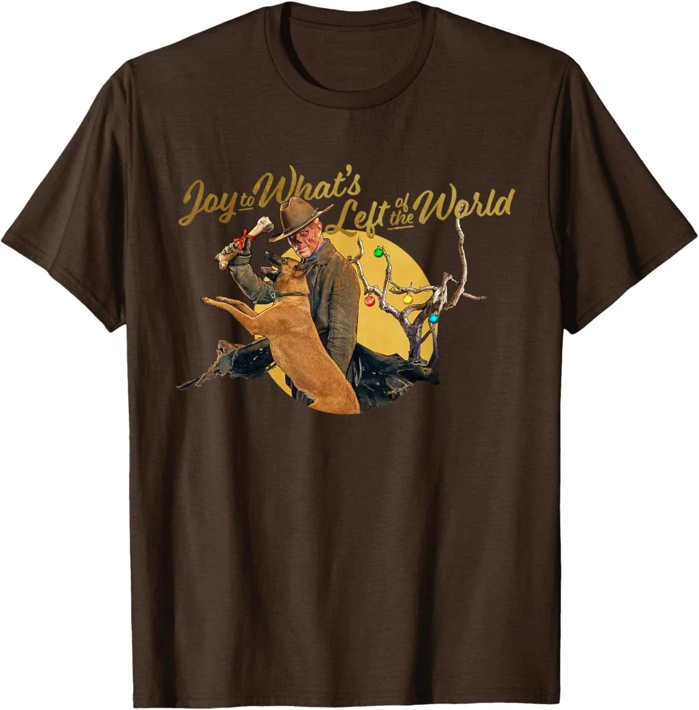 Fallout Joy to What's Left of The World Ghoul - Adult & Kids T-Shirts, Sweatshirts & Hoodies apparel design preview 1