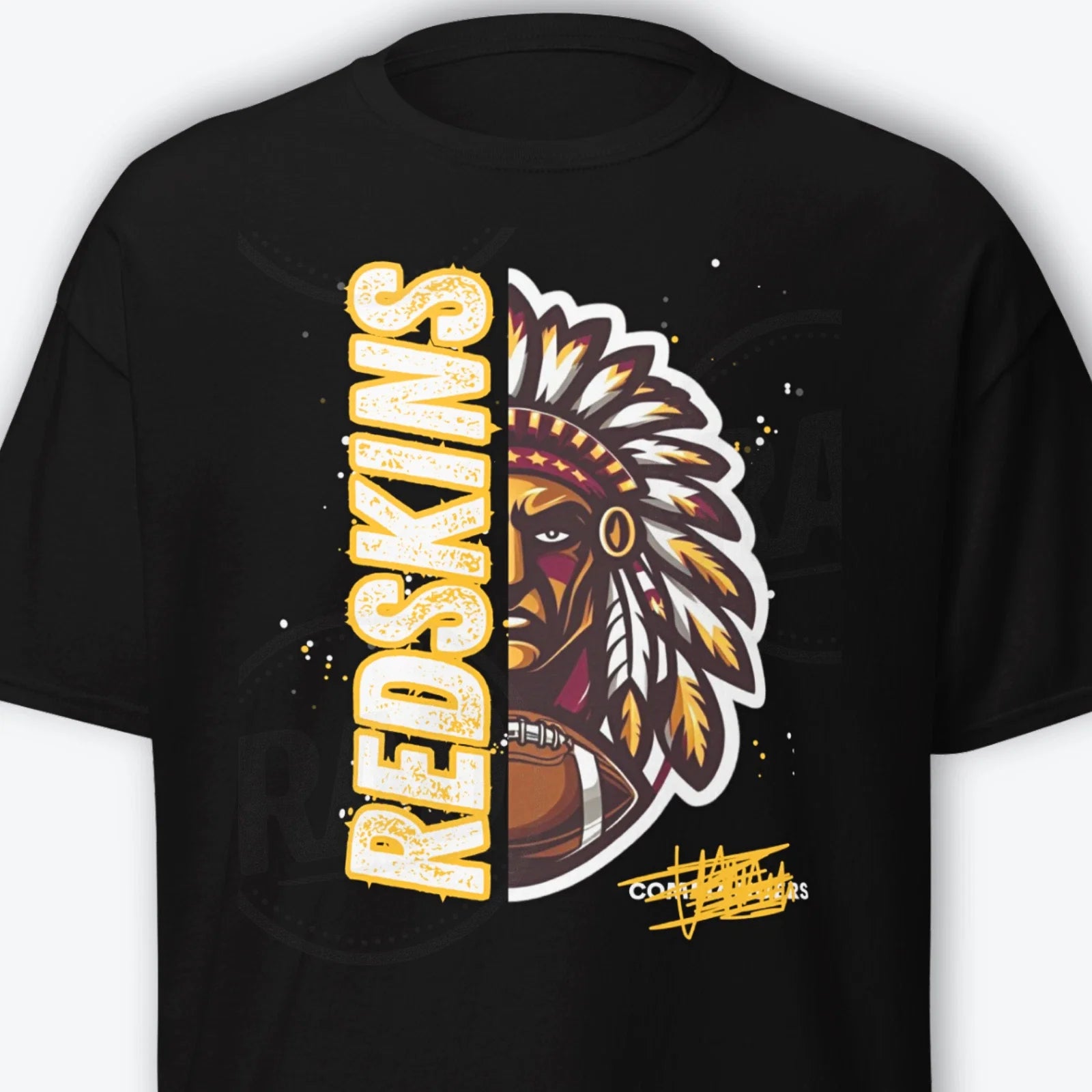 Washington Redskins Anti Commanders Football Fan Gear - Adult & Kids T-Shirts, Sweatshirts & Hoodies apparel design preview 1