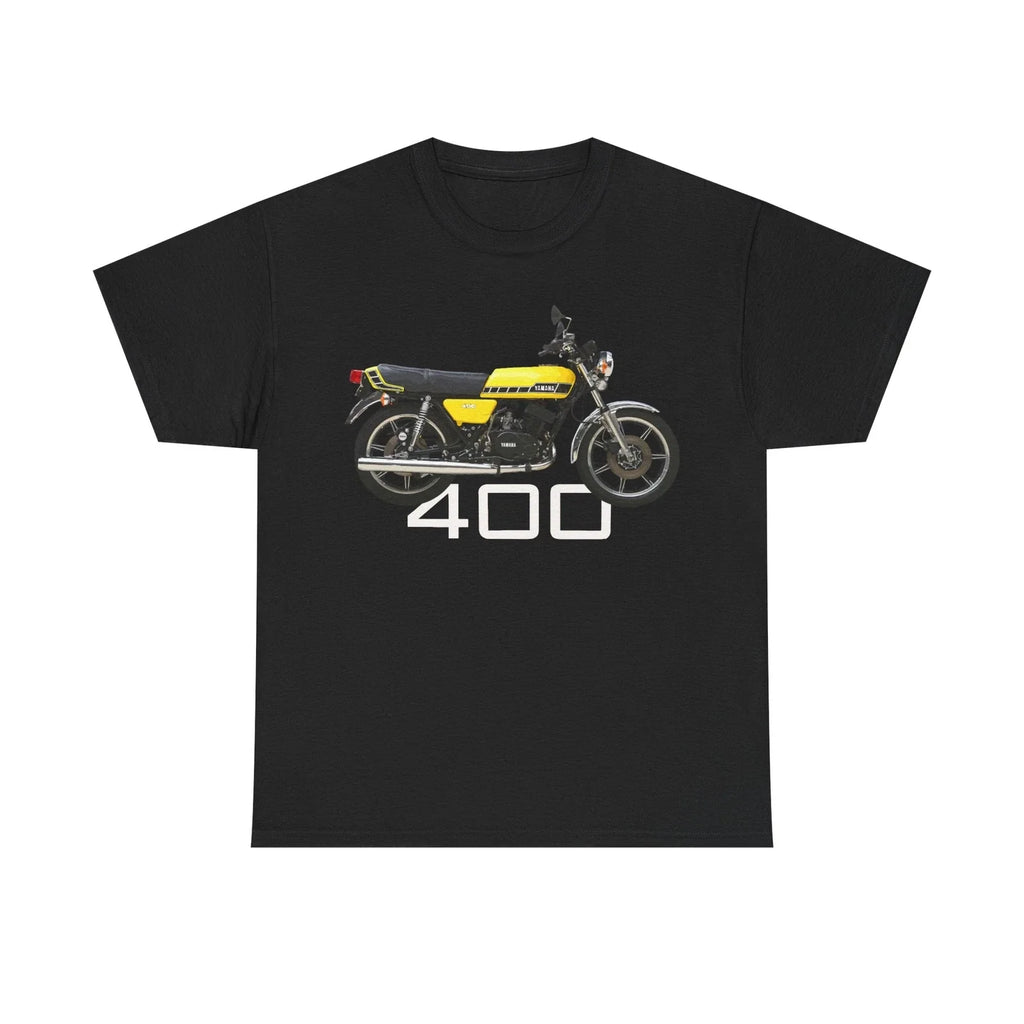 Yamaha RD400 Kenny Roberts Colors Classic Motorcycle - Adult & Kids T-Shirts, Sweatshirts & Hoodies apparel design preview 1
