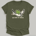 We Ride At Dawn Frog - Adult & Kids T-Shirts, Sweatshirts & Hoodies apparel design preview 1