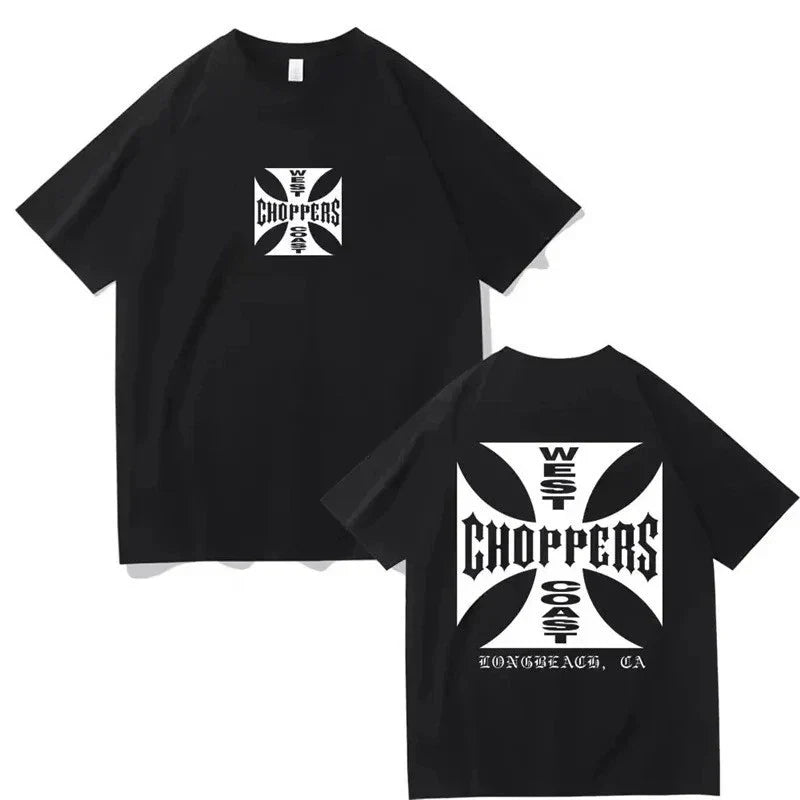 West Coast Choppers Mens Womens Cotton Short Sleeve - Adult & Kids T-Shirts, Sweatshirts & Hoodies apparel design preview 1
