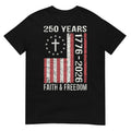 250 Years American 250th Anniversary USA US Flag 4th - Adult & Kids T-Shirts, Sweatshirts & Hoodies apparel design preview 1