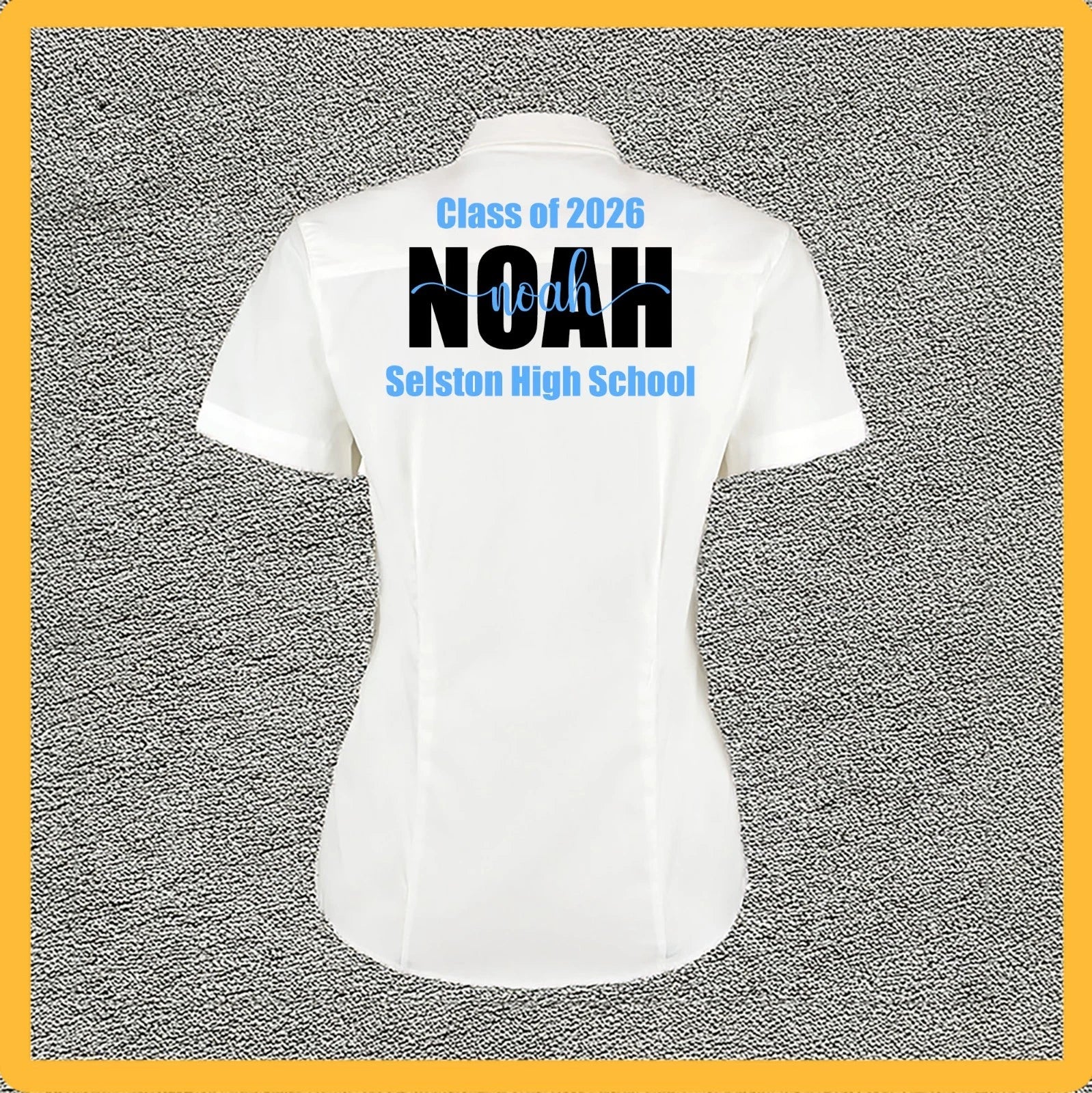 Personalised School Leavers Iron On Transfer, Class - Adult & Kids T-Shirts, Sweatshirts & Hoodies apparel design preview 1