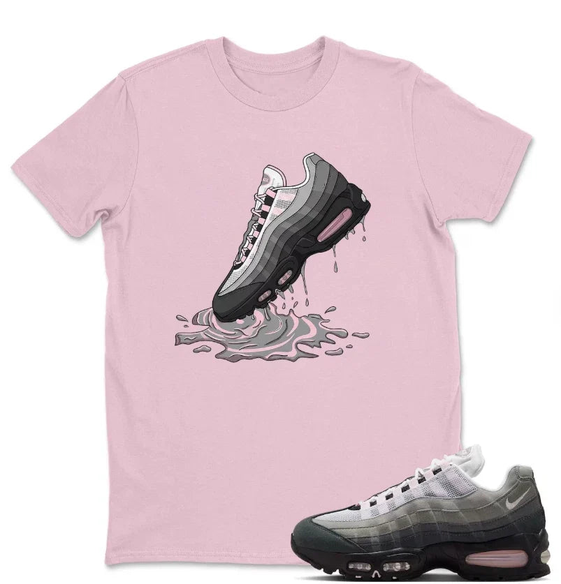 Air Max 95 Pink Foam Black White OG Big Bubble Match - Adult & Kids T-Shirts, Sweatshirts & Hoodies apparel design preview 1