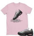 Air Max 95 Pink Foam Black White OG Big Bubble Match - Adult & Kids T-Shirts, Sweatshirts & Hoodies apparel design preview 1