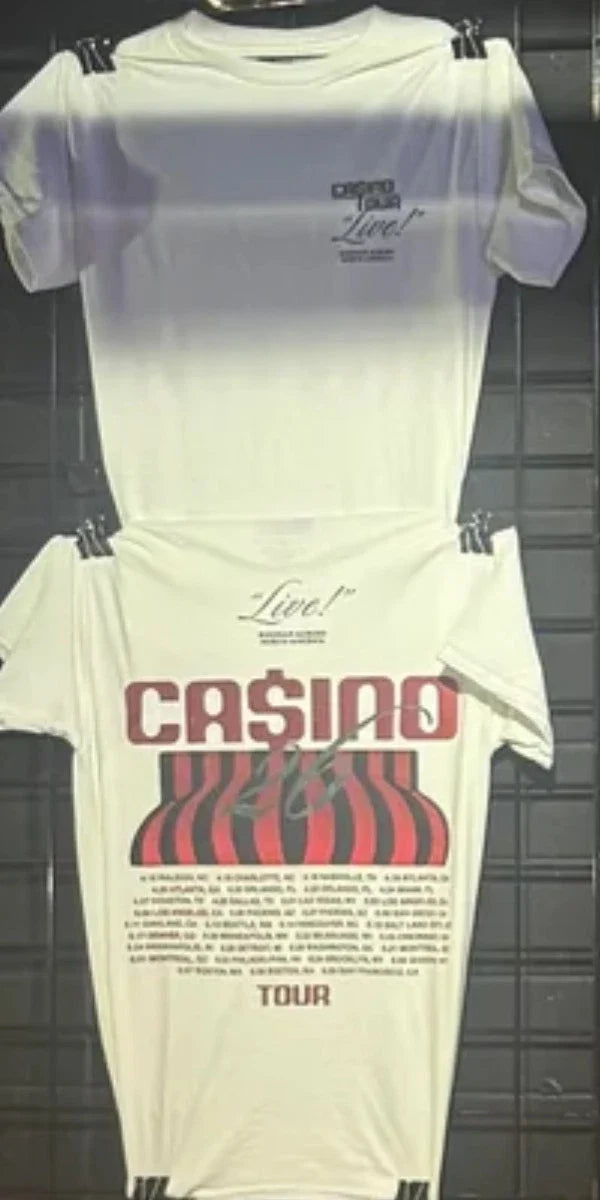 Baby Keem Casino World Tour White - Adult & Kids T-Shirts, Sweatshirts & Hoodies apparel design preview 1