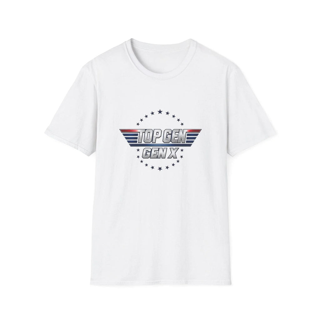 Top Gen X Retro Wings Logo, 80s Pilot Style, - Adult & Kids T-Shirts, Sweatshirts & Hoodies apparel design preview 1
