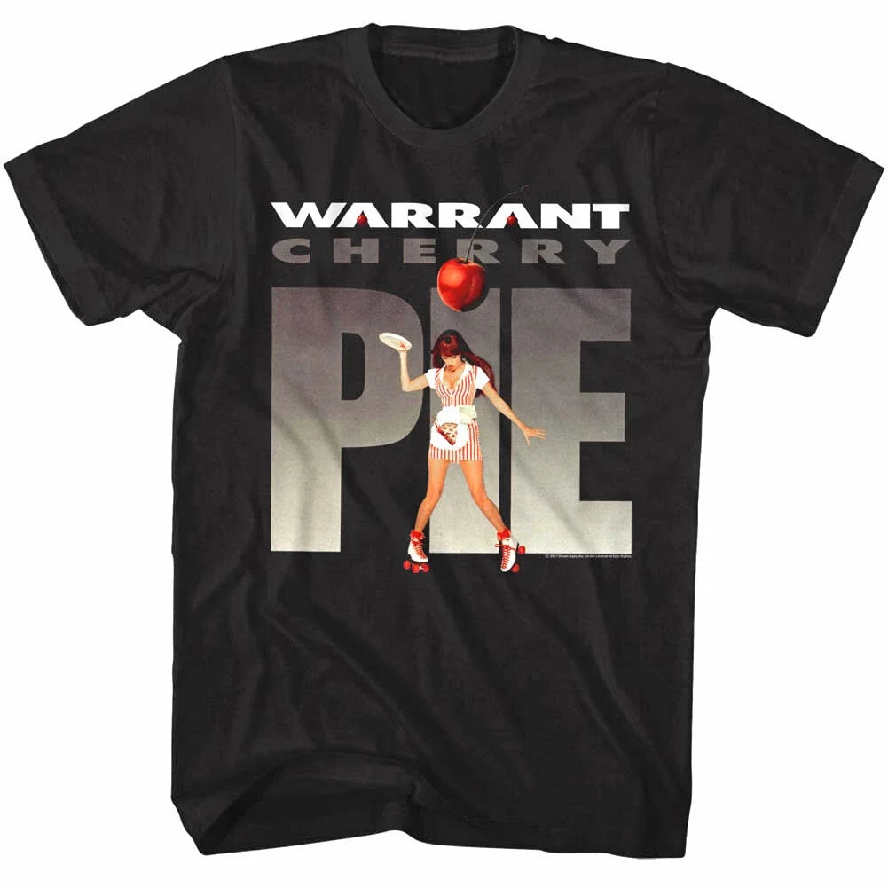 Warrant Cherry Pie Men's Black - Adult & Kids T-Shirts, Sweatshirts & Hoodies apparel design preview 1