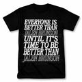 Everyone Is Better Than Jalen Brunson Knicks Graphic - Adult & Kids T-Shirts, Sweatshirts & Hoodies apparel design preview 1