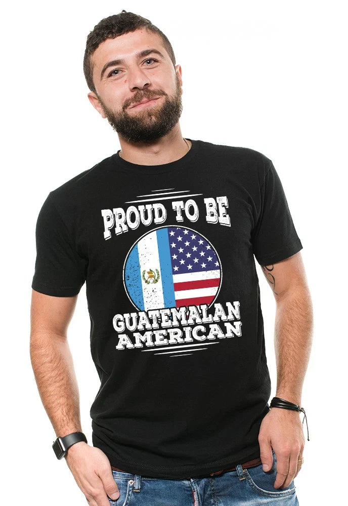 Guatemala Guatemalan American Proud independence day - Adult & Kids T-Shirts, Sweatshirts & Hoodies apparel design preview 1