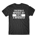 Education Is Important But Drums Importanter Funny - Adult & Kids T-Shirts, Sweatshirts & Hoodies apparel design preview 1