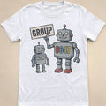 Retro Robot Group 8647 Graphic - Adult & Kids T-Shirts, Sweatshirts & Hoodies apparel design preview 1