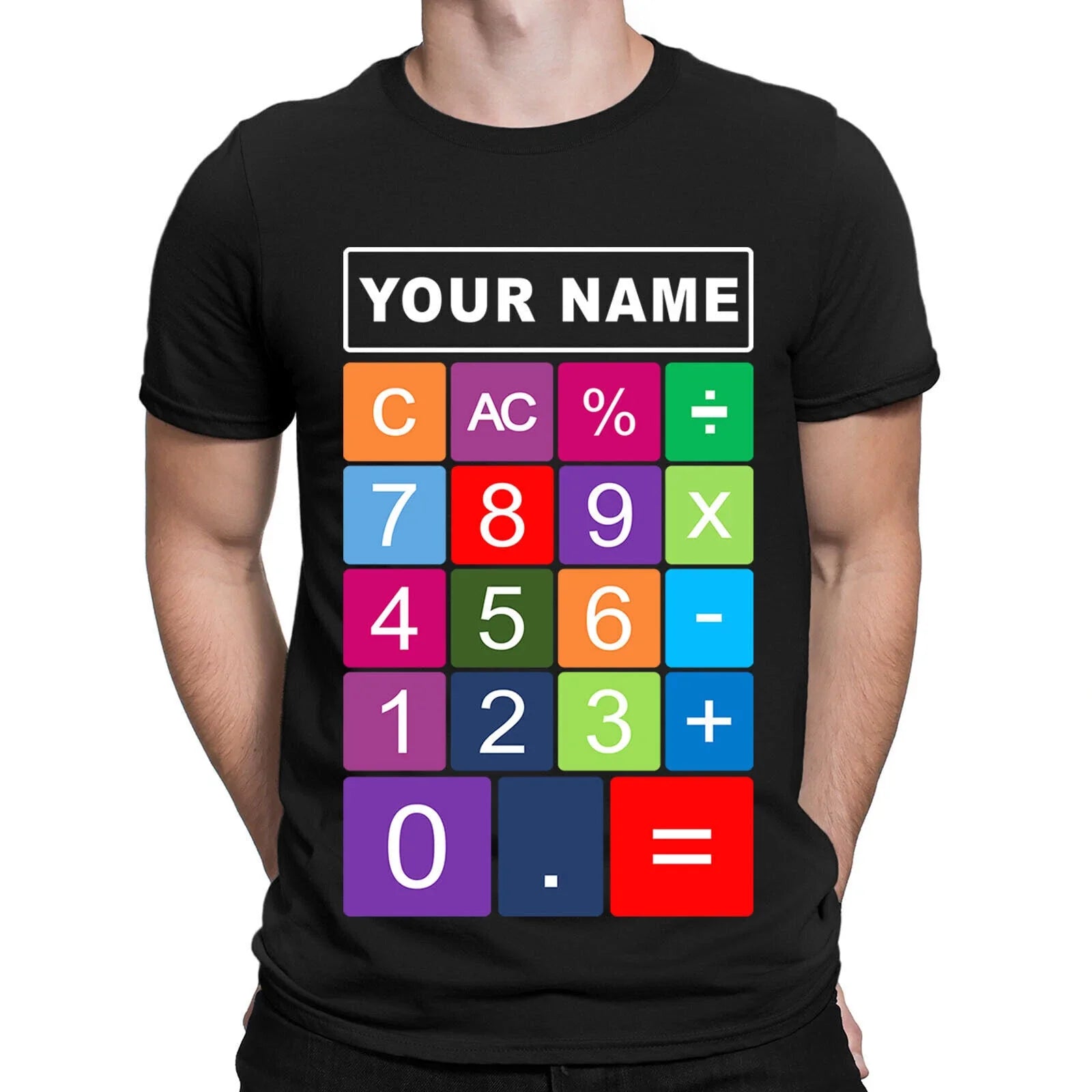 Personalised Number Day National Numeracy Book Maths - Adult & Kids T-Shirts, Sweatshirts & Hoodies apparel design preview 1