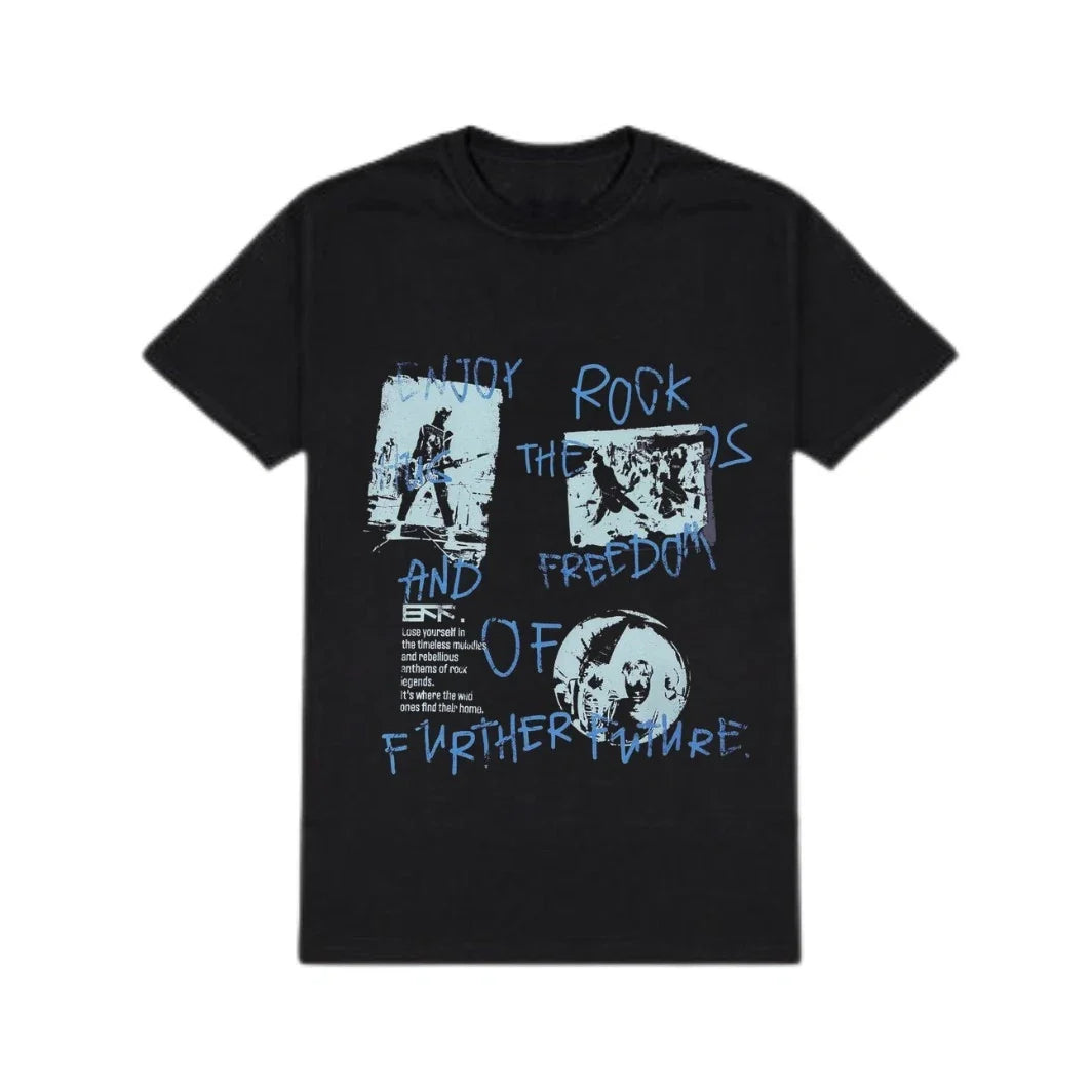 Enjoy The Rock Graphic Vintage Grunge Streetwear - Adult & Kids T-Shirts, Sweatshirts & Hoodies apparel design preview 1