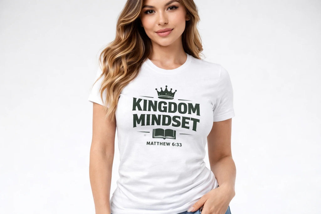 Kingdom Mindset: Christian Unisex classic - Adult & Kids T-Shirts, Sweatshirts & Hoodies apparel design preview 1