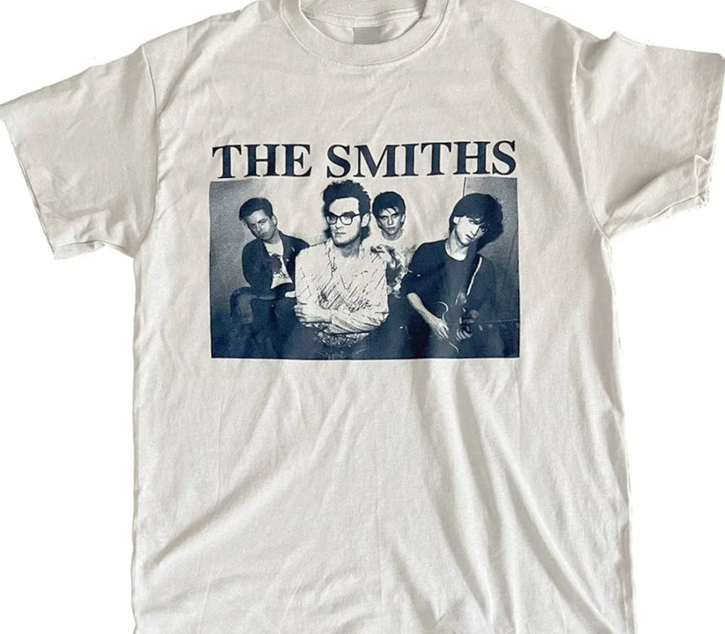 The smiths promo White S-5XL - Adult & Kids T-Shirts, Sweatshirts & Hoodies apparel design preview 1