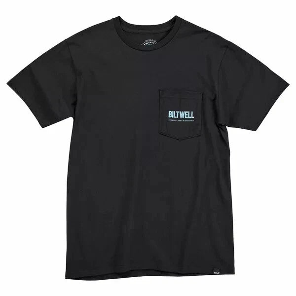 Biltwell Old Junk Pocket Casual Black - Adult & Kids T-Shirts, Sweatshirts & Hoodies apparel design preview 1