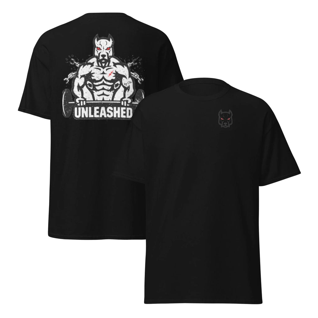 UnLeashed: Pitbull Unisex classic - Adult & Kids T-Shirts, Sweatshirts & Hoodies apparel design preview 1