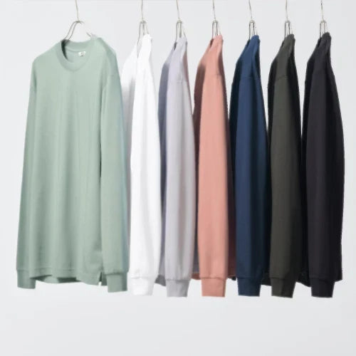 UNIQLO:U AIRism Cotton 9 colors XS~4XL MEN Unisex - Adult & Kids T-Shirts, Sweatshirts & Hoodies apparel design preview 1