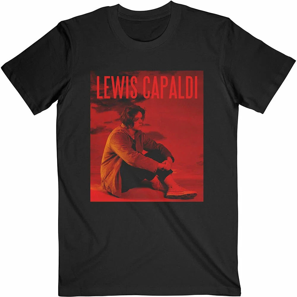 Official Lewis Capaldi Divinely Uninspired Mens Black - Adult & Kids T-Shirts, Sweatshirts & Hoodies apparel design preview 1