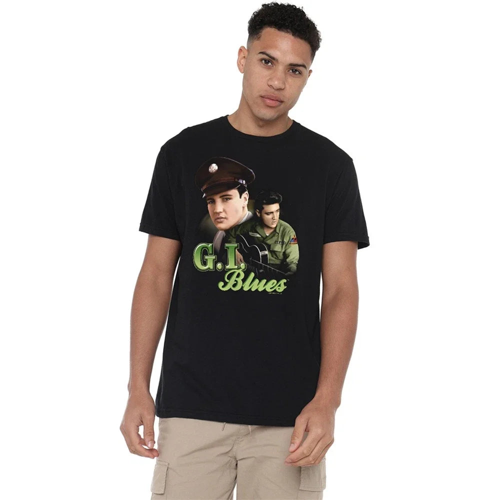 G I Blues S-5XL, Black - Adult & Kids T-Shirts, Sweatshirts & Hoodies apparel design preview 1