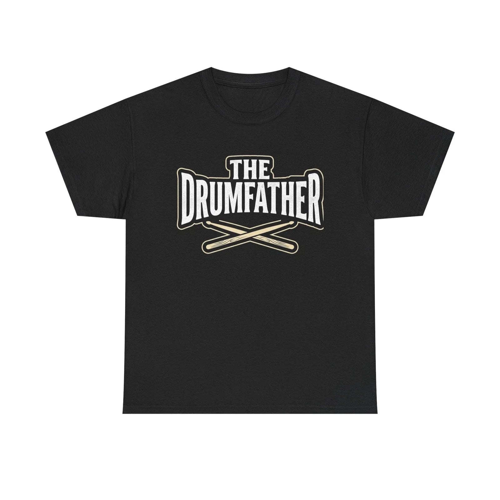 The Drumfather Funny Drummer Dad Gift, Music Lover, - Adult & Kids T-Shirts, Sweatshirts & Hoodies apparel design preview 1
