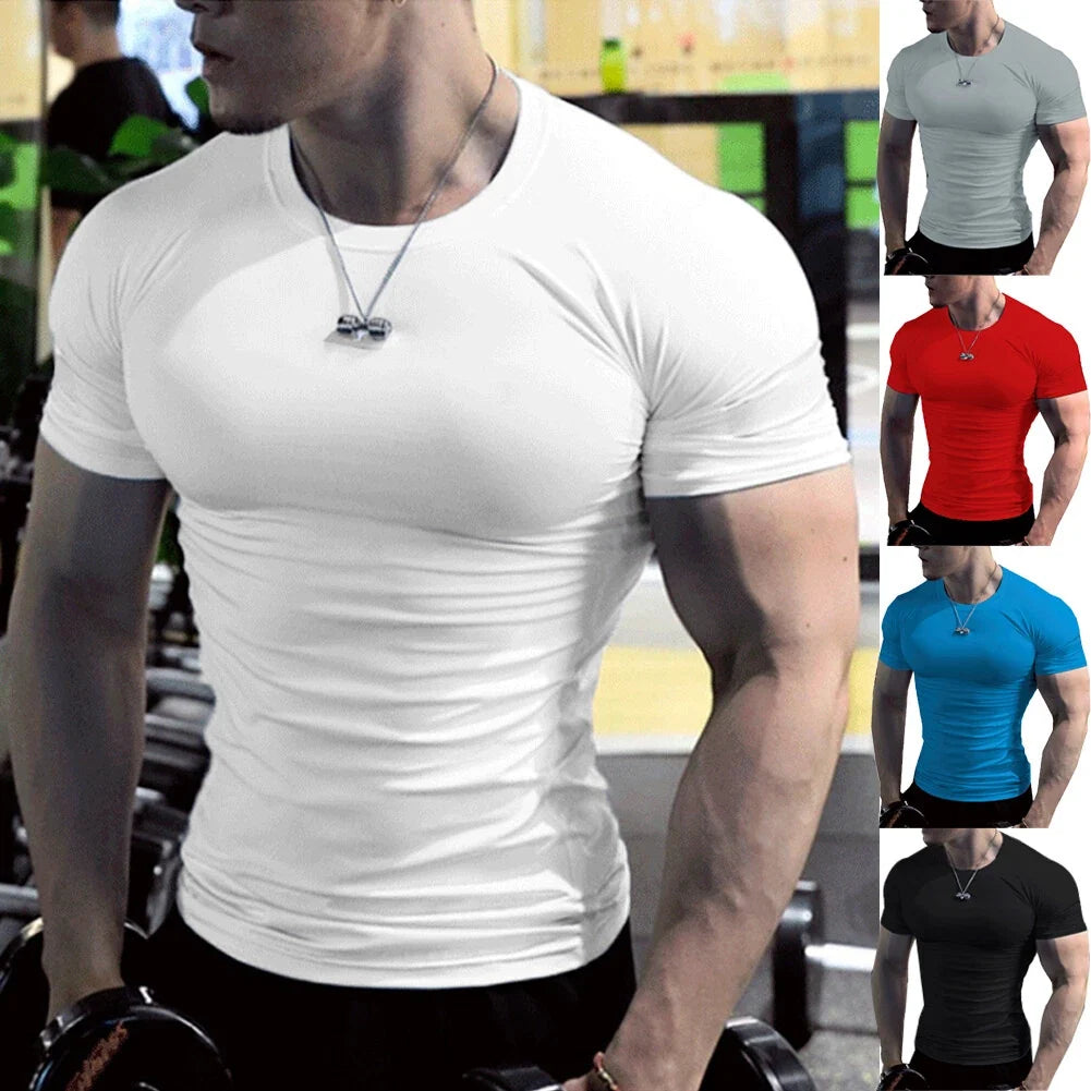 Mens Summer Short Sleeve Fitness Running Sports - Adult & Kids T-Shirts, Sweatshirts & Hoodies apparel design preview 1