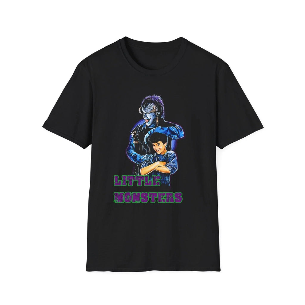 Little Monsters Retro 80s Movie Featuring Maurice - Adult & Kids T-Shirts, Sweatshirts & Hoodies apparel design preview 1