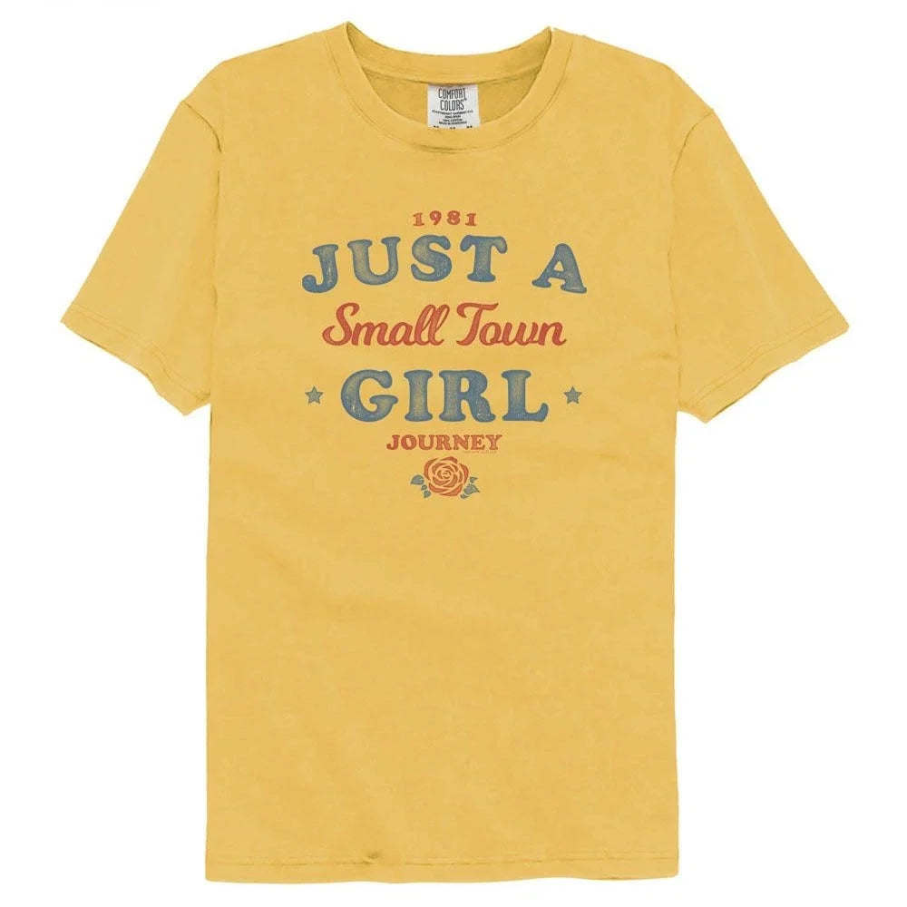 Journey Small Town Girl American Classics Solid - Adult & Kids T-Shirts, Sweatshirts & Hoodies apparel design preview 1