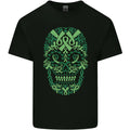 Mental Health Awareness Skull Green Ribbon Mens Light - Adult & Kids T-Shirts, Sweatshirts & Hoodies apparel design preview 1