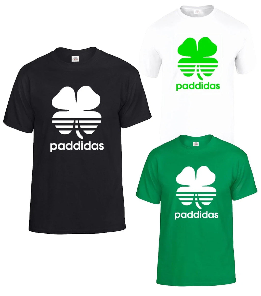 Paddidas Irish St Patrick's Day Men's Funny Ireland - Adult & Kids T-Shirts, Sweatshirts & Hoodies apparel design preview 1