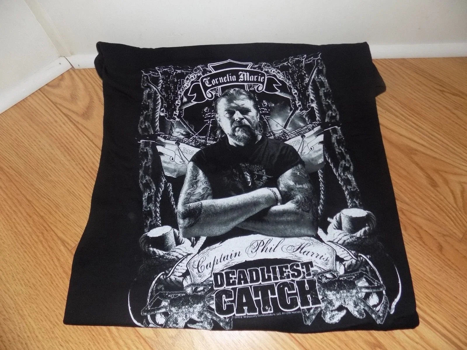 Deadliest Catch Captain Phil Harris Cornelia Marie - Adult & Kids T-Shirts, Sweatshirts & Hoodies apparel design preview 1