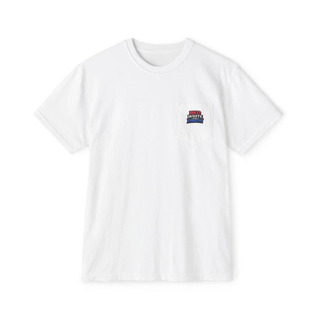 Red White and Brew Eagle graphic Pocket - Adult & Kids T-Shirts, Sweatshirts & Hoodies apparel design preview 1