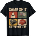 Same Sh*t Different Hat Funny - Adult & Kids T-Shirts, Sweatshirts & Hoodies apparel design preview 1