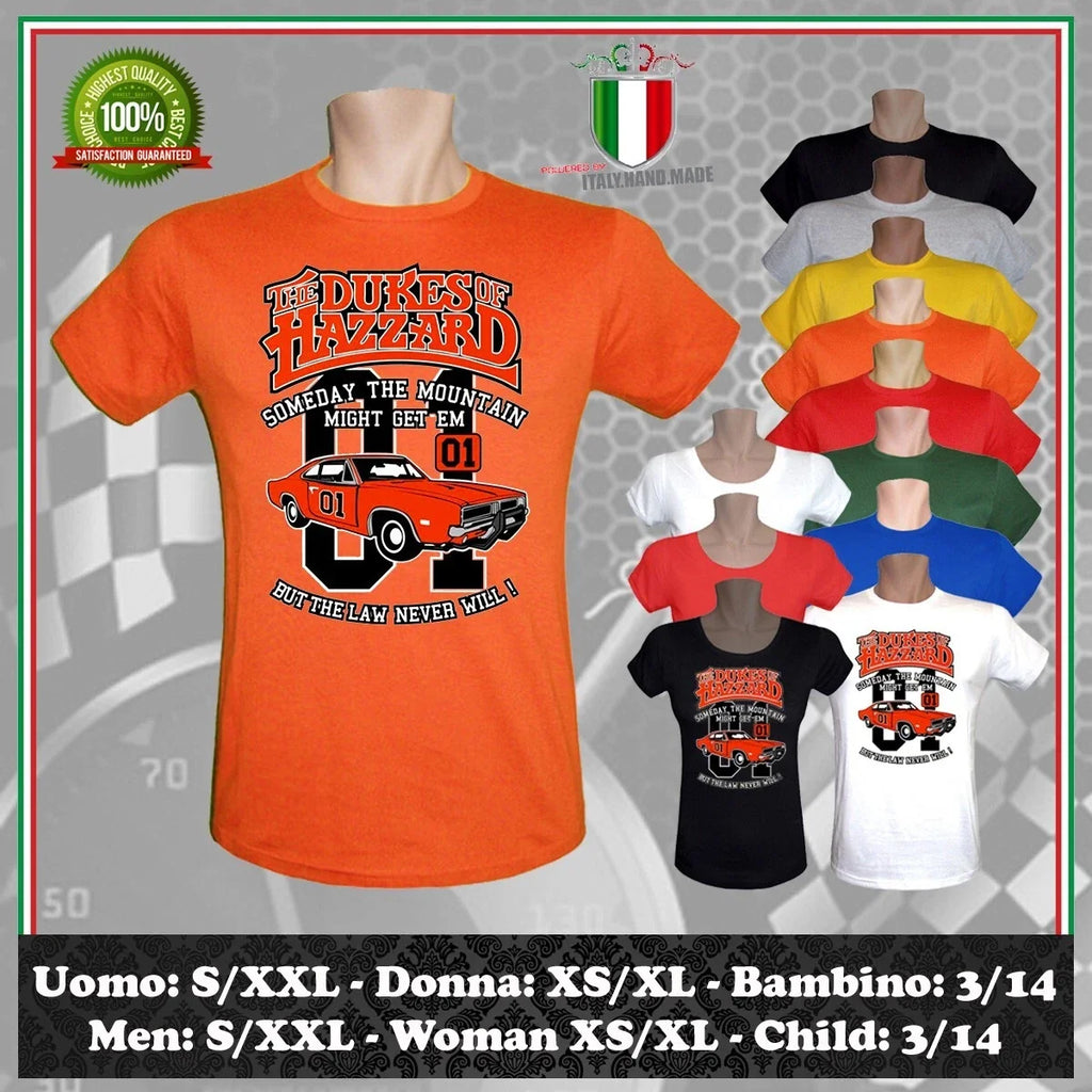 THE DUKES OF HAZZARD 01 GENERAL LEE TV SERIES - Adult & Kids T-Shirts, Sweatshirts & Hoodies apparel design preview 1