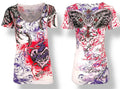 Archaic By Affliction Women's Amore - Adult & Kids T-Shirts, Sweatshirts & Hoodies apparel design preview 1