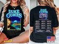 2026 Luke Combs My Kinda Saturday Night Tour S-5XL - Adult & Kids T-Shirts, Sweatshirts & Hoodies apparel design preview 1