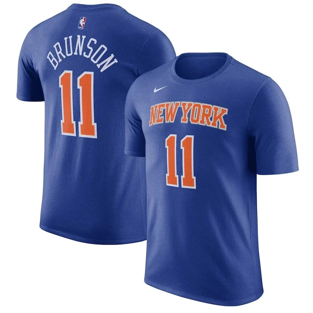 Brunson Knick Icon Edition Name Number Blue Size - Adult & Kids T-Shirts, Sweatshirts & Hoodies apparel design preview 1