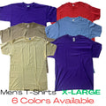 MEN'S HIGH QUALITY REGULAR LARGE SHORT SLEEVE BLANK - Adult & Kids T-Shirts, Sweatshirts & Hoodies apparel design preview 1