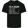 Motorbike Im a Biker When My Wife Funny Mens Light - Adult & Kids T-Shirts, Sweatshirts & Hoodies apparel design preview 1