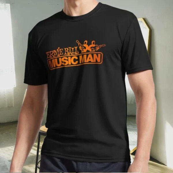 New Music Man Logo Active Funny Size S to 5XL - Adult & Kids T-Shirts, Sweatshirts & Hoodies apparel design preview 1