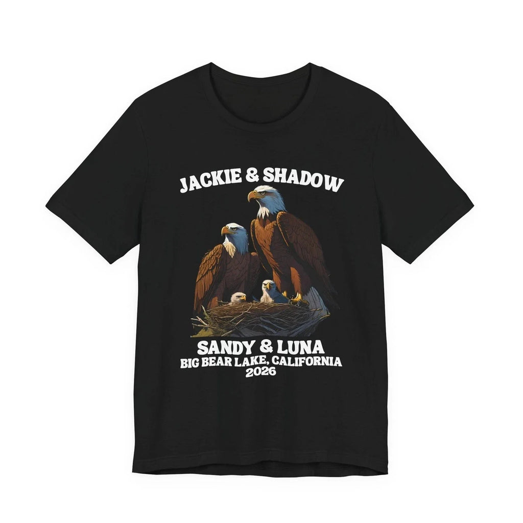 Jackie and Shadow Eagle Big Bear Lake California 2026 - Adult & Kids T-Shirts, Sweatshirts & Hoodies apparel design preview 1