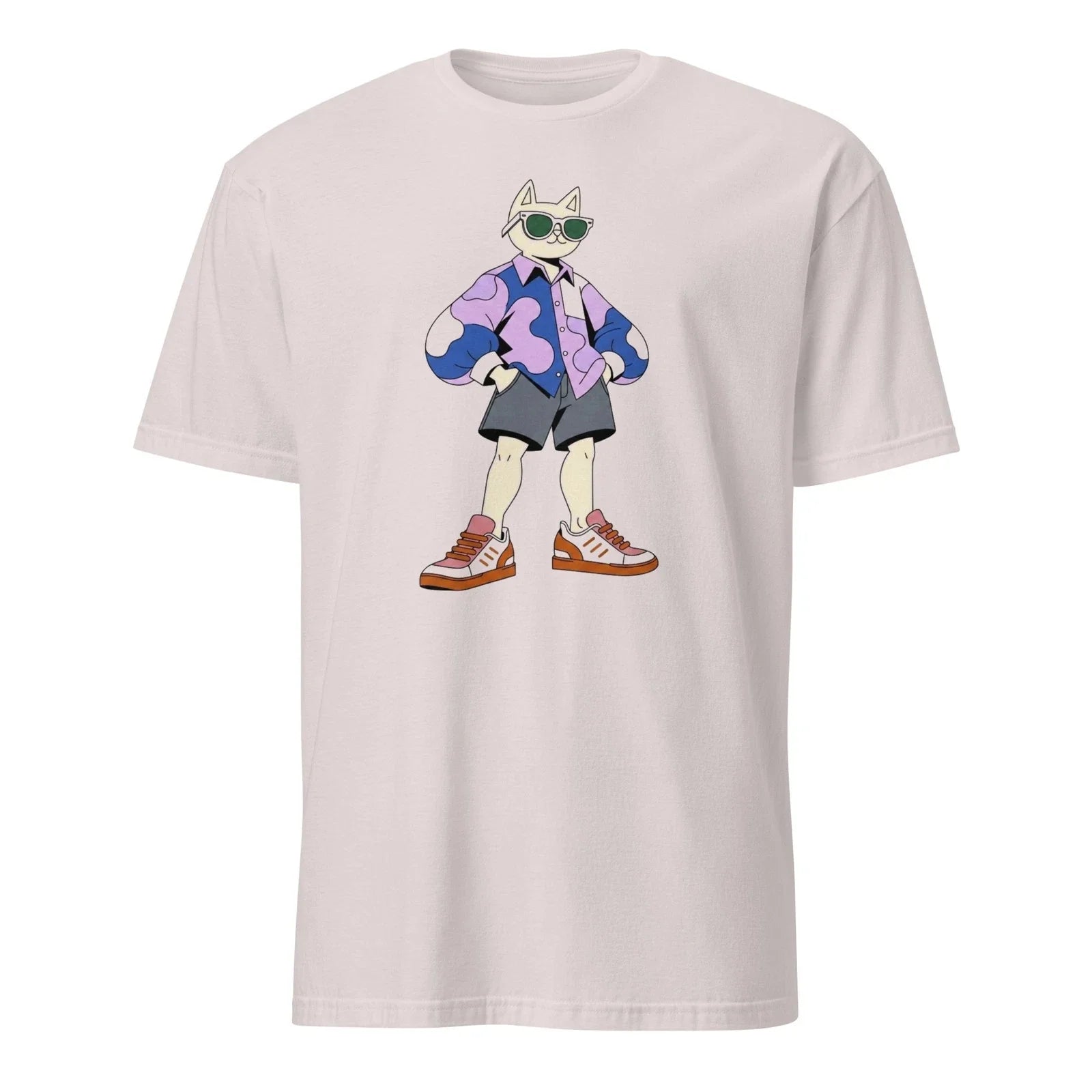 Cool Hypebeast Cat Retro Aesthetic Streetwear Graphic - Adult & Kids T-Shirts, Sweatshirts & Hoodies apparel design preview 1